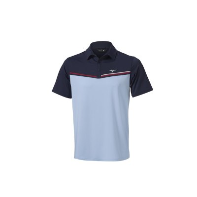 Camisa Polo Mizuno Elite Bloc Hombre - Morados Claro - Chile M105JIQELU